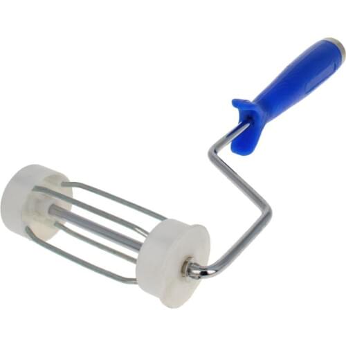 Hot Blue 4~10 inch Long Sticky Dust Roller Aluminium Alloy Handle Anti-static Dedusting Roller For Semiconductor Processing 1pcs