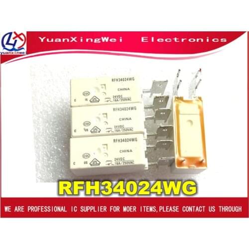 Free Shipping 1PCS relay RFH34024WG 24VCD 16A New original