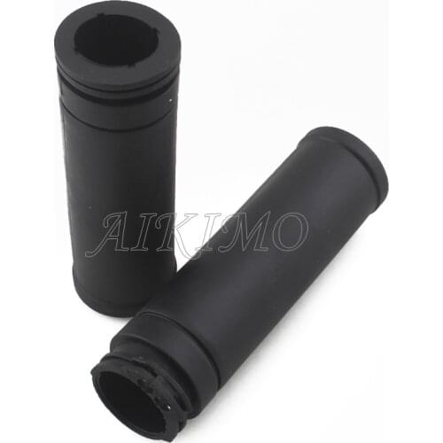 1 "25mm Black Rubber Handlebar Handle for Harley Iron For 883 XL1200 Softtail FatBoy Bobber Cruiser Chopper