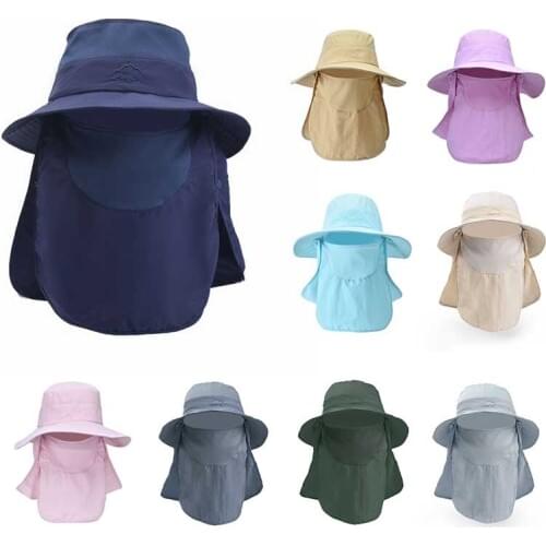 Fishing Sun Hat Outdoor Quick-drying Sunscreen Fisherman Hat Breathable Sun Hat Men Women Face Caps Sports Equipment Dropship