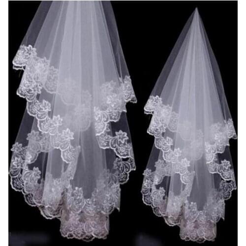 Bridal Veil With White Ivory Wedding Veil Bride