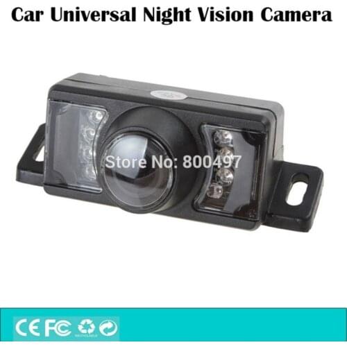 Universal Night Vision 7 LED Car Color Reverse Backup Car Rear View Camera 480 TVL 170 Degrees Waterproof IP67 for All the Cars