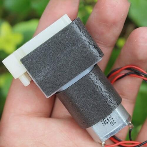 Vacuum Pump Self-suction Breast Pump 130 Negative Pressure Air Pump Mute Small Oxygen Pump DC 3.7V-6V for Aquarium Fish Tanks