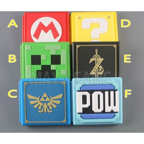 1pc Portable Game Cards Case For Nintend Switch Shockproof Hard Shell Storage Box For Nintend Switch NS Game Card box