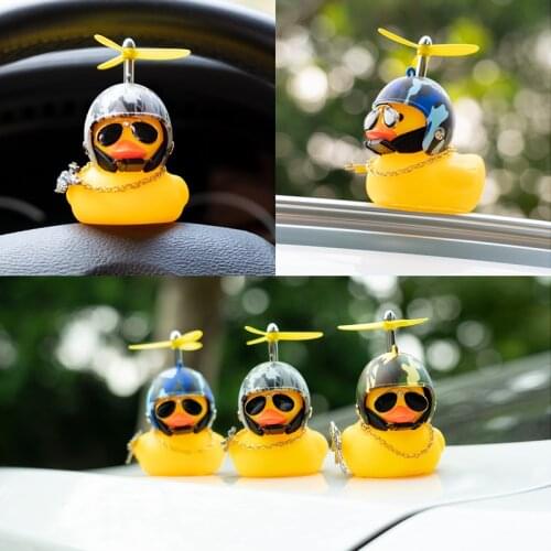 3Pcs Camouflage Style Rubber Duck Toys Car Decorations Set Bicycle Motorcycle Accessories Cool Helmet Decor Gift for Adults Kids
