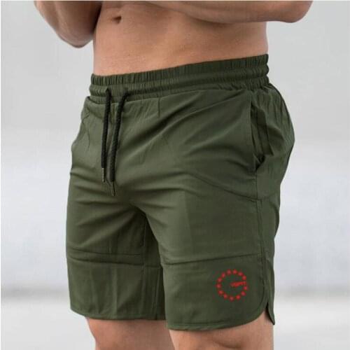 Brand Mens Muscle Mesh Bodybuilding Comfortable Casual Fashion Workout Gym Breathable Fitness Running Plus Size Sports Shorts