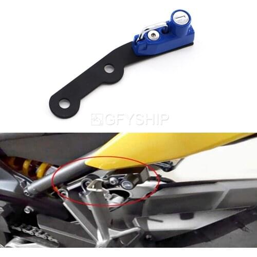 For Yamaha MT 09 FZ09 2013 to 2018 FJ09 13-2017 FZ8 2010-2016 XSR900 XSR 900 MT09 MT 09 Motorcycle Helmet Lock Bloqueo De Casco