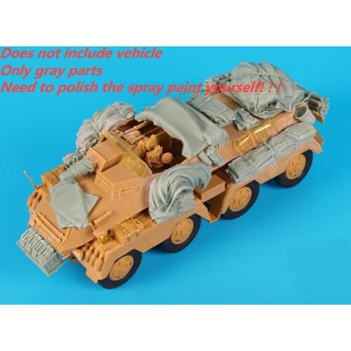 1:35 Scale Resin Die-casting Of Hummer Armored Vehicle Parts Modification Does Not Include Tank Unpainted Model 35822