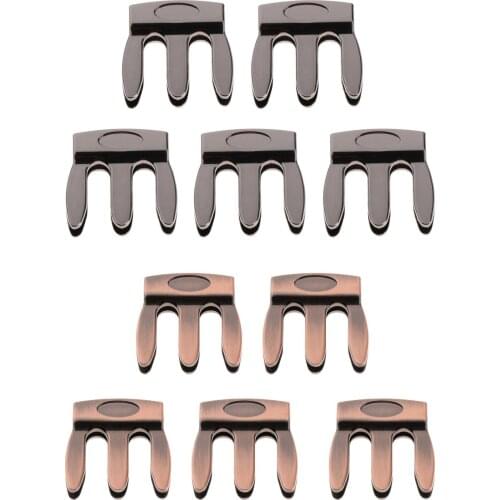 Pack of 5/3 Heavy Metal Violin Mute Parts for 1/8-4/4 Violin Accessory