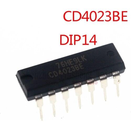 CD4023BE DIP-14 CD4023 DIP CD4023BCN DIP-14 New and Original IC Chipset