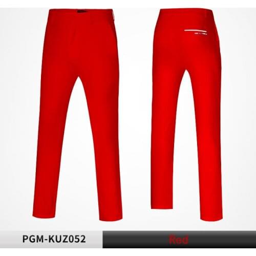 Send Socks! Mens Full Long Pant Wear Clothes Trousers Golf High Elastic Sports Pants Plus Thick Autumn Winter Models Slim Fit