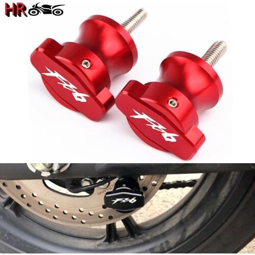 Motorcycle CNC Frame Stands 6MM Screws Sliders Swingarm Spools Slider M6 For YAMAHA FZ6 FAZER FZ6S 2004-2011 2012 2013 2014 2015