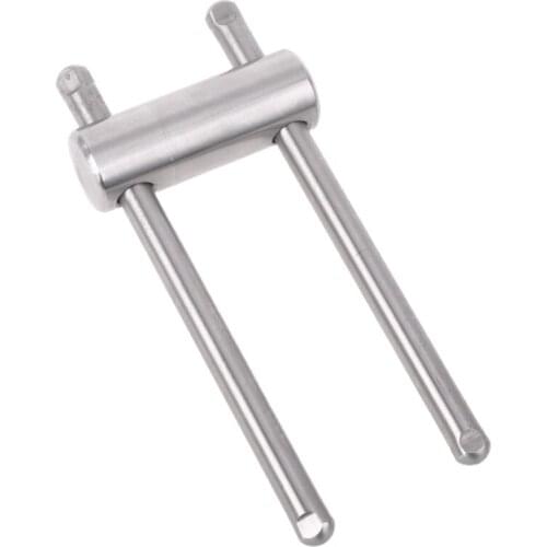 Stainless Steel Cue Tip Press Tool Shaper for 14mm Pool Snooker Billiard Arc Cue