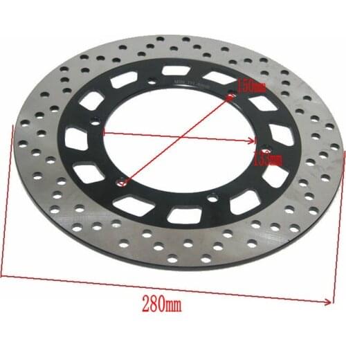 Free shipping Motorcycle Front Brake Disc Rotor For Yamaha TDR125 XV125 VIRAGO XV125S SRV250 XV250 XP500 T XT600E XTZ660 XV750