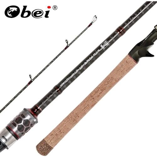 Obei MONSTER HUNTER 803XXH Casting Spinning Fishing Rod Carbon Fiber 2.38m 20-80g Power Catfish LURE Travel Fishing Rod
