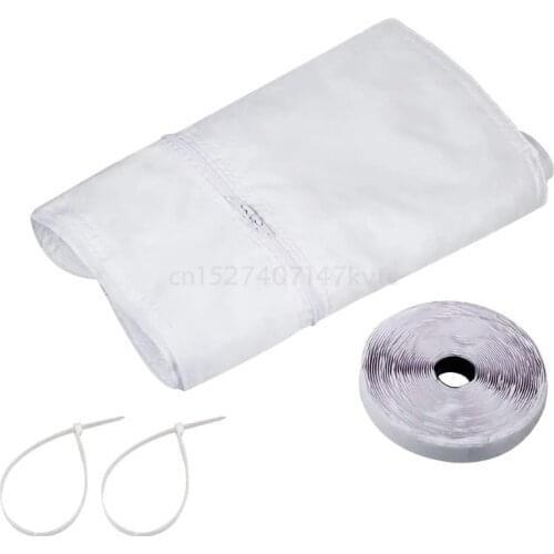 Window Air Lock Seal Cloth for Mobile Air Conditioners Panels to Seal Universal Casement Window 3/4/5m for Room Window