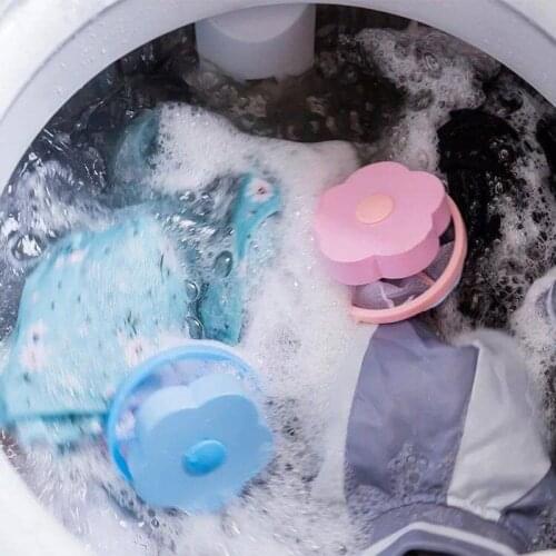 Magic Laundry Balls Washing Machine Floating Laundry Filter Bag Lint Pet Hair Romover Pouch Floating Hair Removal Catcher Filter