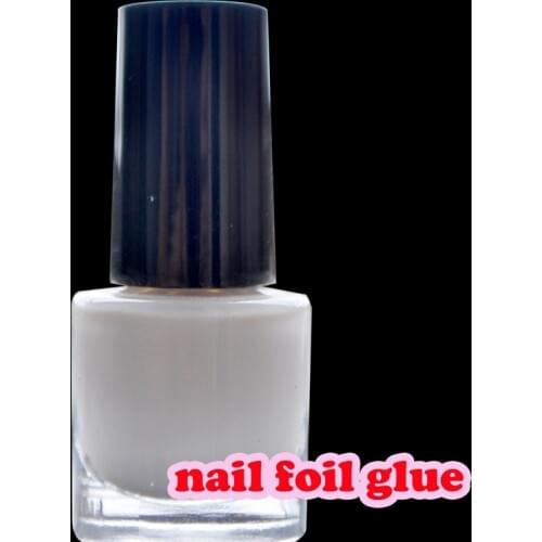 1/3 Bottle White Star Glue Nail Art Tool Nail Foil Glue Nail Art Glue For Transfer Paper Glue for Nail Foils Dry Clear