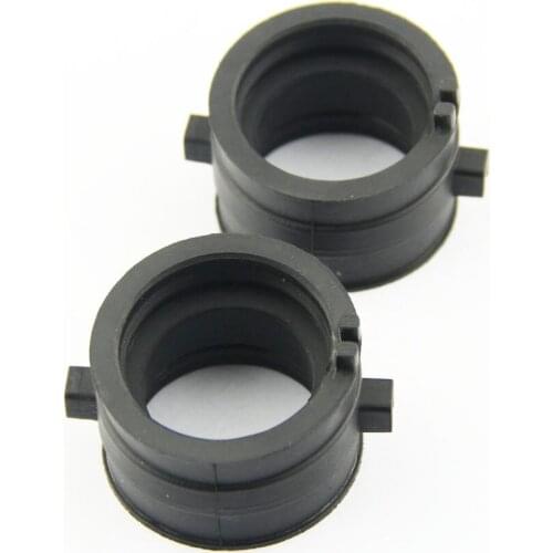 2Pcs Motorcycle Carburettor Interface Adapter Intake Manifold For Honda NT650 Deauville 1998-2005 NTV600 Revere 1988-1991 NTV650