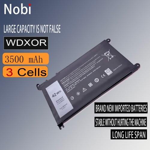 42Wh WDX0R WDXOR 3CRH3 Laptop Battery For Dell Latitude 3180 3190 Inspiron 17 5770 15 5575 Vostro 14 5481