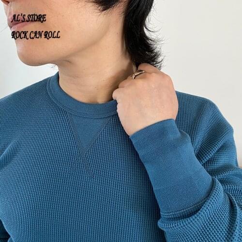 AL6118 Buy 1 & Get 2 Read Description! Asian Size 300GSM 10.5oz Casual O Neck Tee Cotton Super Flexible Waffle Pattern T Shirt