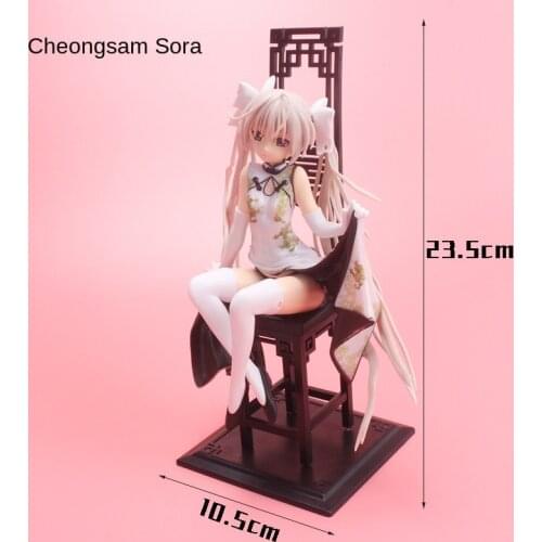 Anime Kasugano Sora PVC Action Figure Anime Doll Model Toy Collectibles Joints Movable Toys Gift Decor Home