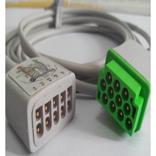 GE original 5-lead ECG lead cable Cable extension cord 3.6M for GE monitor Order number 2017003-001