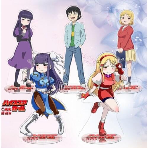 High Score Girl2 Acrylic Stand Model Doll Anime Figures Akira Ono Koharu Hidaka Haruo Yaguchi Figure Toy 20CM Gifts