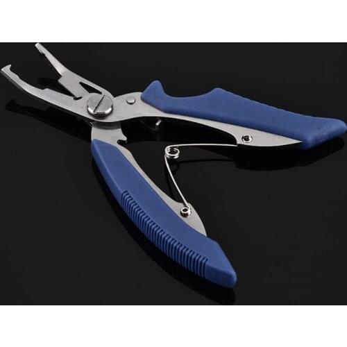 Outdoor Fishing Tools Aluminum Fishing Pliers Scissors Line Cutter Braid Cutter Hook Remover Tackle Shearspesca acesorios