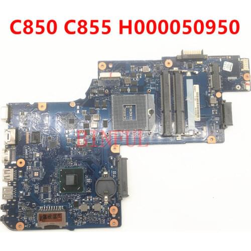 High quality for Satellite C850 C855 L850 L855 Laptop motherboard H000050950 HD4000 HM70 100% full Tested