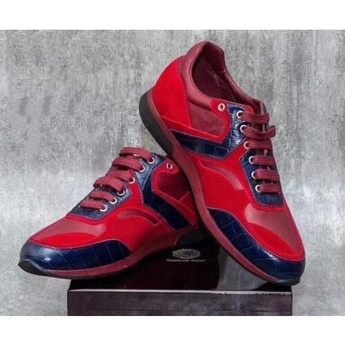 Billionaire Autumn And Winter Shoes Mens Shoes Fashion casual Mens Casual Shoes Leather cowhide Casual Shoes