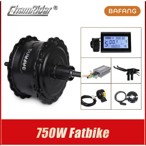 Bafang 750W Fat Bike Motor Kit 350W Snow Bike Kit 48V Electric Bike Conversion kit 4.0 Wheel ebike kit Fatbike G060 Hub Motor