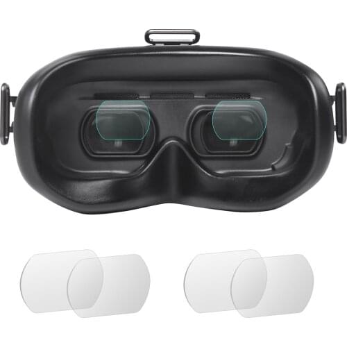 FPV Goggles Glass V2 TEMPERED GLASS FILM Combo For DJI FPV