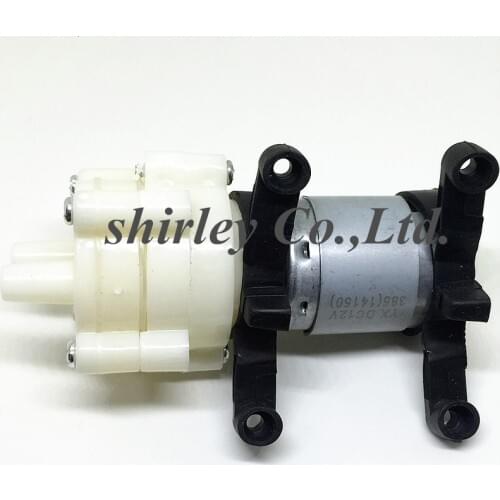 DC 6-12v Food grade 385 diaphragm pump self-priming micro pump DC computer circulating water pump For tea