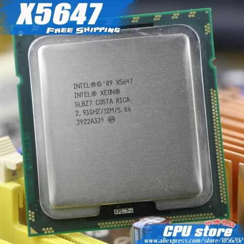 Intel Xeon X5647 CPU processor /2.93GHz /LGA1366/12MB/ L3 130W Cache/Quad Core/ server CPU Free Shipping , there are, sell X5667