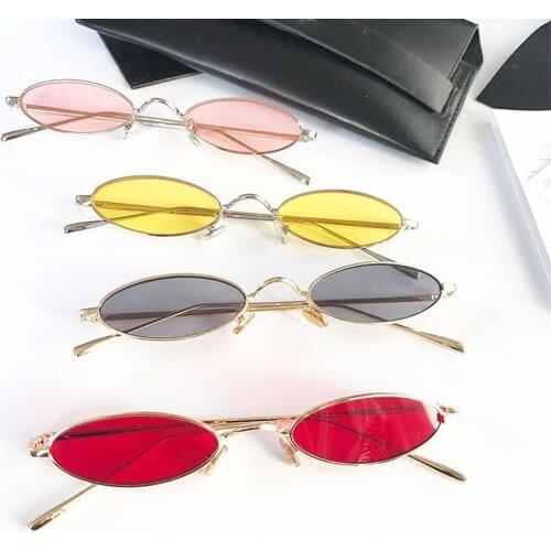 1PC Steam Punk Sunglasses Metal Small Men Women Fashion Shades UV400 Vintage Glasses retro glasses for men and women Hot Sale