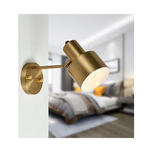 Modern led glass ball nicho de parede wall lights wandlamp cabecero de cama luminaria de parede living room lamp