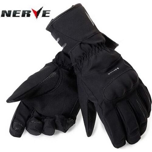 New Authentic Germany NERVE KQ013 drop resistance waterproof motorcycle gloves winter warm motorbike gloves MOTO knight glove