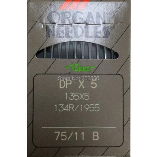 Japanese Original Organ Brand Needles DPX5,75/11B,20Pcs/Lot,For Industrial Double needle,Bartack And Buttonhole Sewing Machines