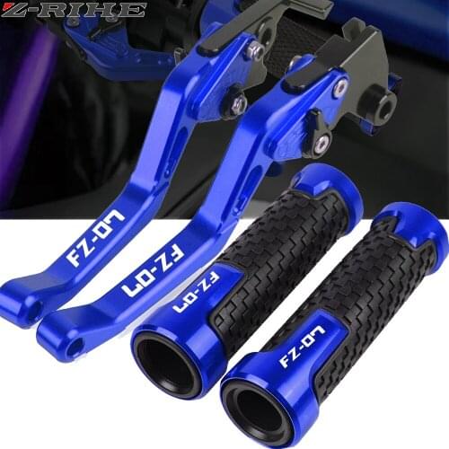 Motorcycle Accessories FZ-07 Grips Handle Grips Brake Clutch Levers For YAMAHA MT07 FZ-07 FZ07 FZ 07 2014 2015 2016 2017 2018