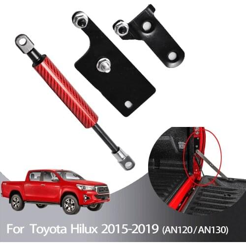 For Toyota Hilux GUN125 TruckMasters OX 2015-2019 4x4 Pickup Accessories rear door tailgate Gas Struts Lift Support Damper Shock