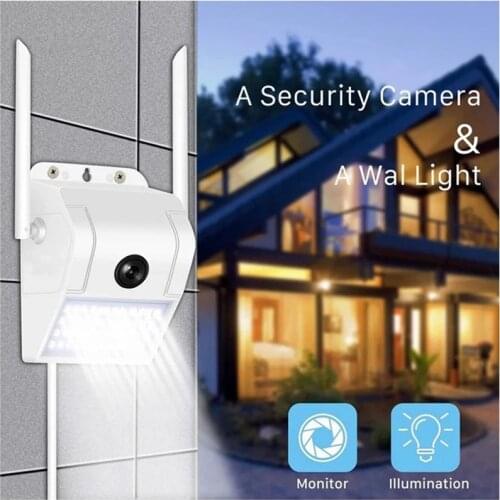 V380 Pro 1080P Wireless Security Outdoor Wall Lamp Camera Wifi Street Light CCTV IP Camera