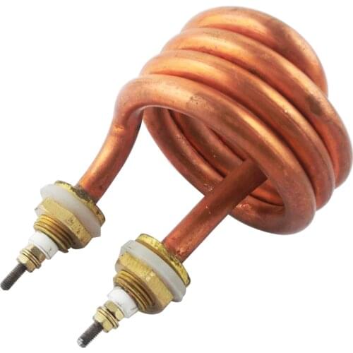 Distilled Electric Water Heater Element Spare Parts for Boiling Water & Dispenser Heaters Copper 2500W 3000W 4500W