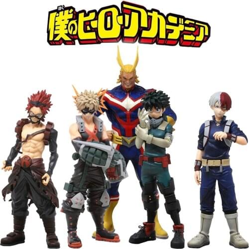 My Hero Academia Figure PVC Anime Figurine SHOTO TODOROKI KATSUKI BAKUGO EIJIRO KIRISHIMA IZUKI MIDORIYA Ormet Action Figuras