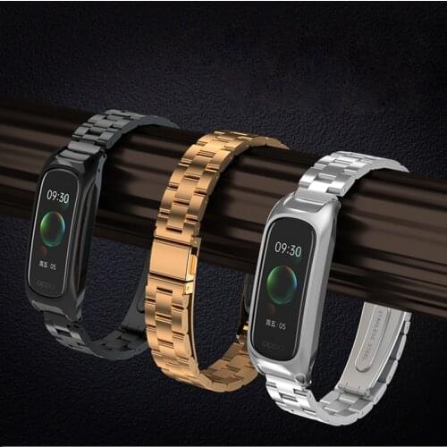 Metal strap for OPPO Band Replacement Bracelet Sport Band Wristband Leather strap for OPPO Band Accessories
