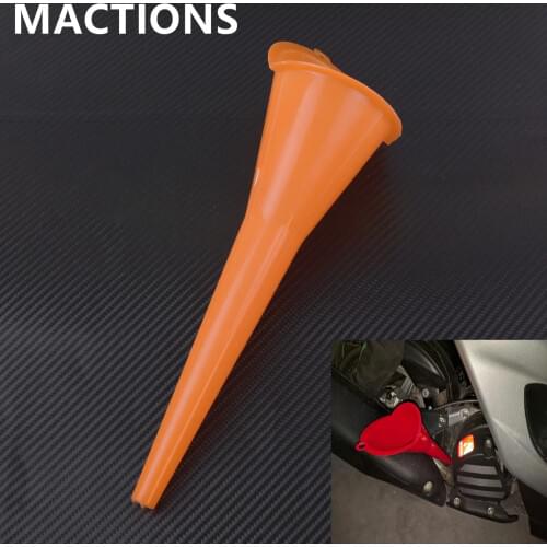 6.8*28cm Multi-Function Longer Oil Funnel Car Refueling Gasoline Engine Oil Diesel Additive Motorcycle Farm Machine Funnel