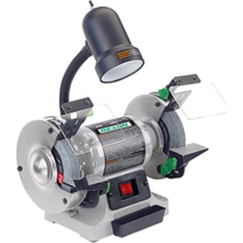 Bench grinder 220V sharpening drill bit small industrial grade polishing machine stable, silent and adjustable speed