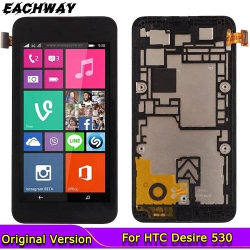 Original Tested 5.5'' Display For HTC Desire 530 LCD with Touch Screen Digitizer Assembly Replacement Parts For HTC 530 Display
