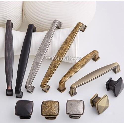 20PCS Retro Vintage European Antique Cabinet Pulls Handles Cupboard Wardrobe Drawer Wine Cabinet Kitchen Door Handles and Knobs
