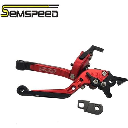 Semspeed Motorcycles Parking Brake System CNC Motorbike Brake Clutch Levers Automatic Locking for Honda ADV150 2019 2020